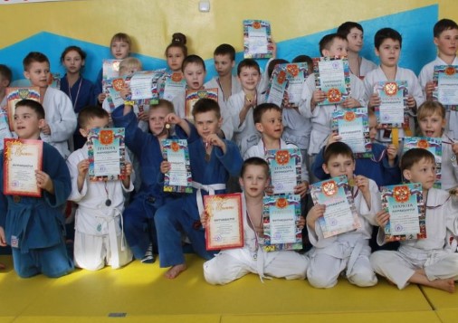 В Первомайском соревновались юные дзюдоисты